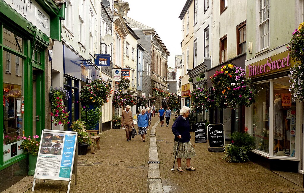 Liskeard Shops