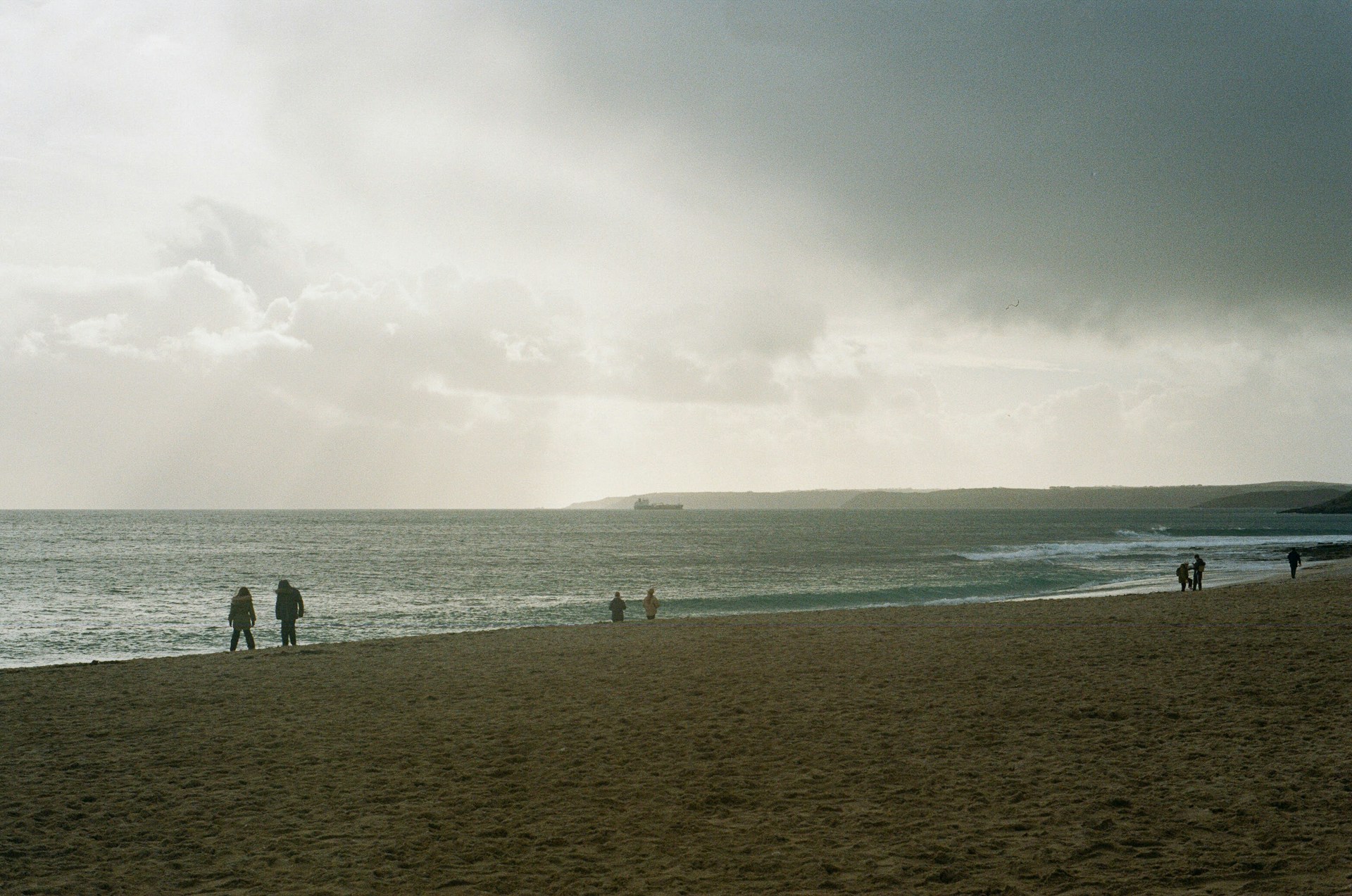 A beach in Falmouth