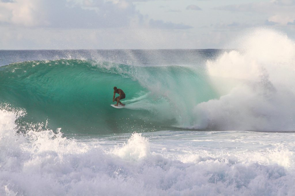 surfing in Cornwall 