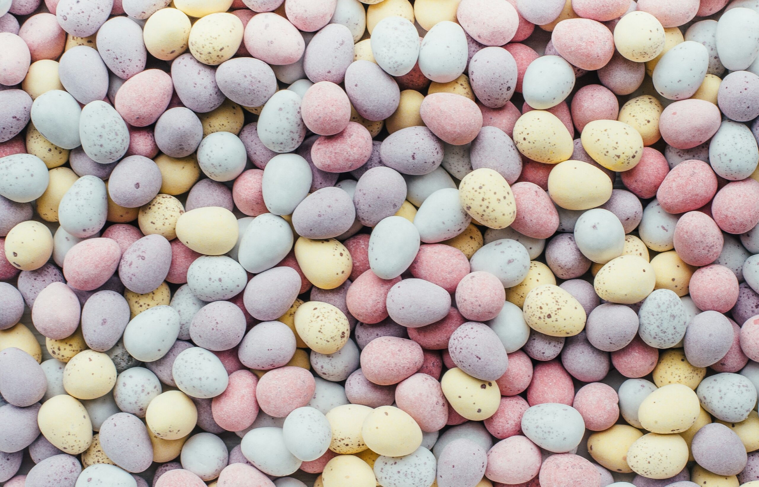 mini eggs for Easter