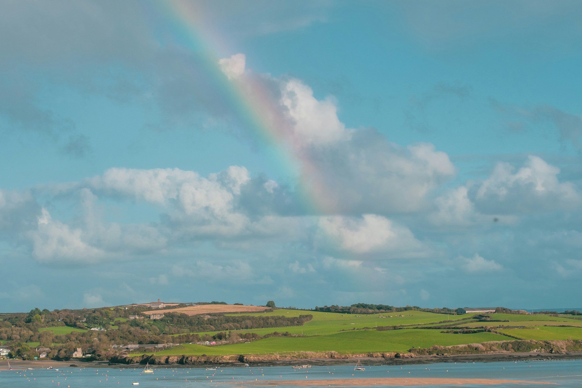Scenic coast around Padstow