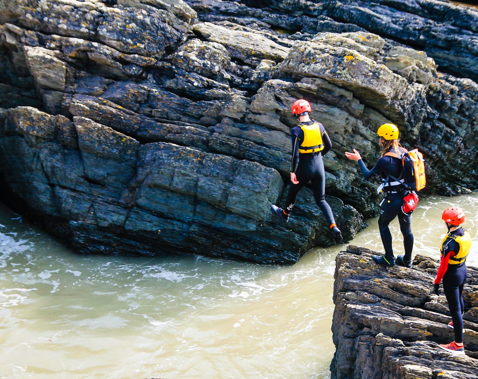 coasteering