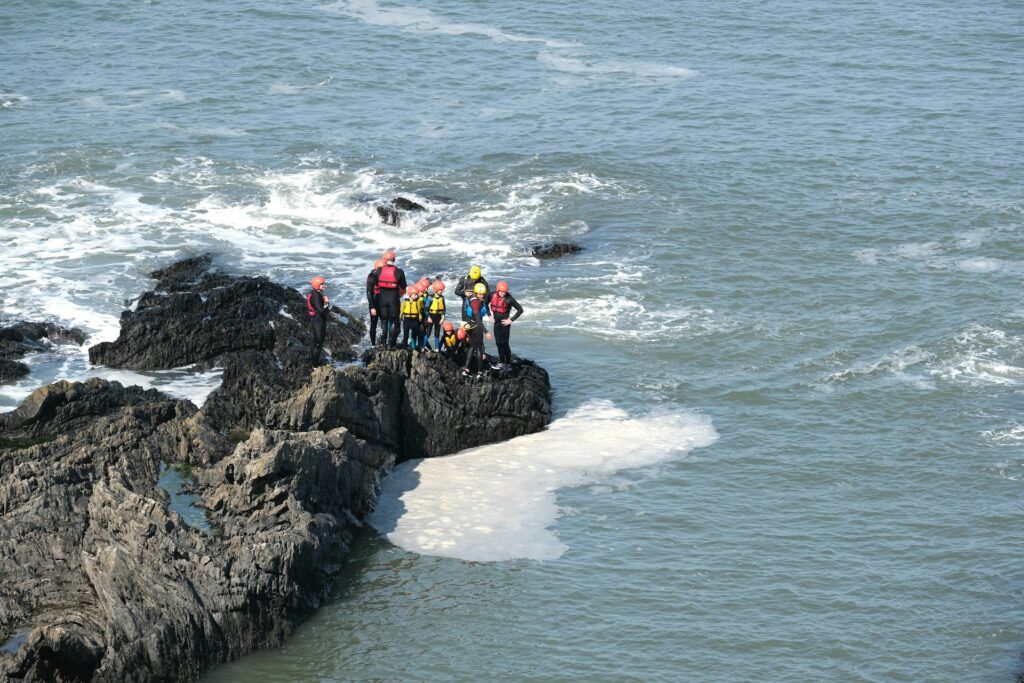 coasteering