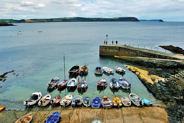 Portscatho Harbour geograph.org.uk 626920 Portscatho Harbour