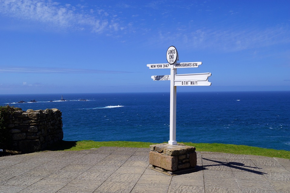 Sign post at Land’s End