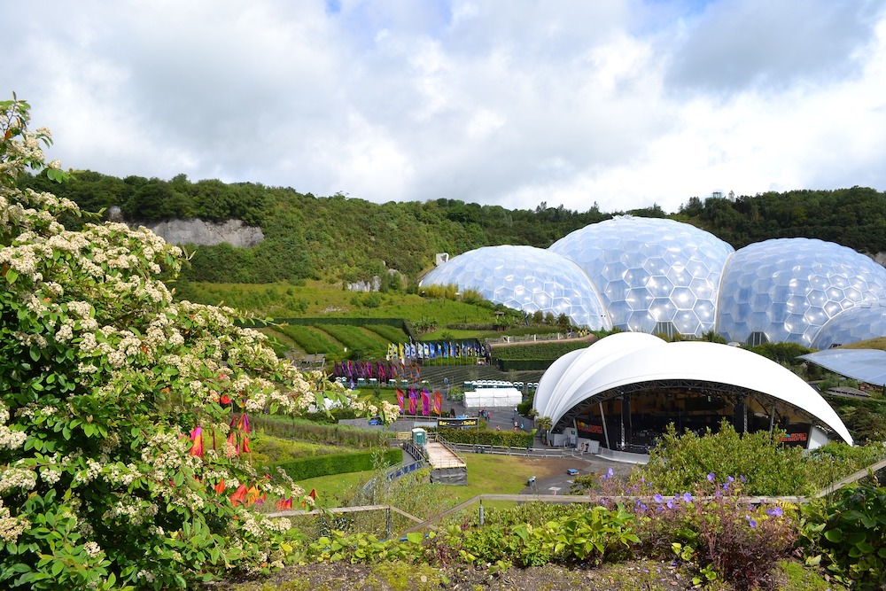 The Eden Project in Cornwall 