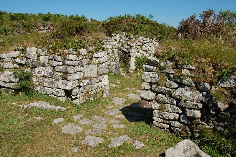 The ruins of Chysauster
