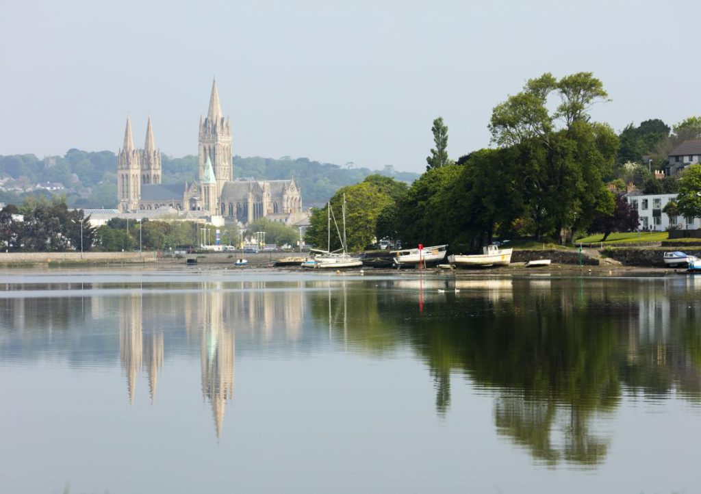 A view of Truro cathedral 