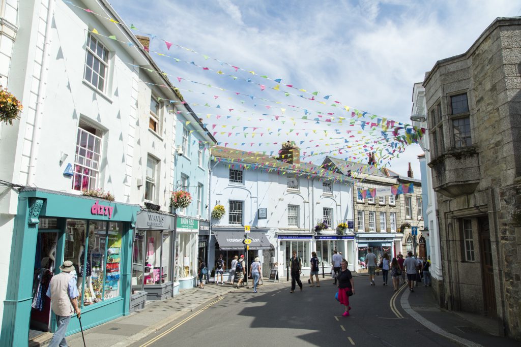 A street in Falmouth