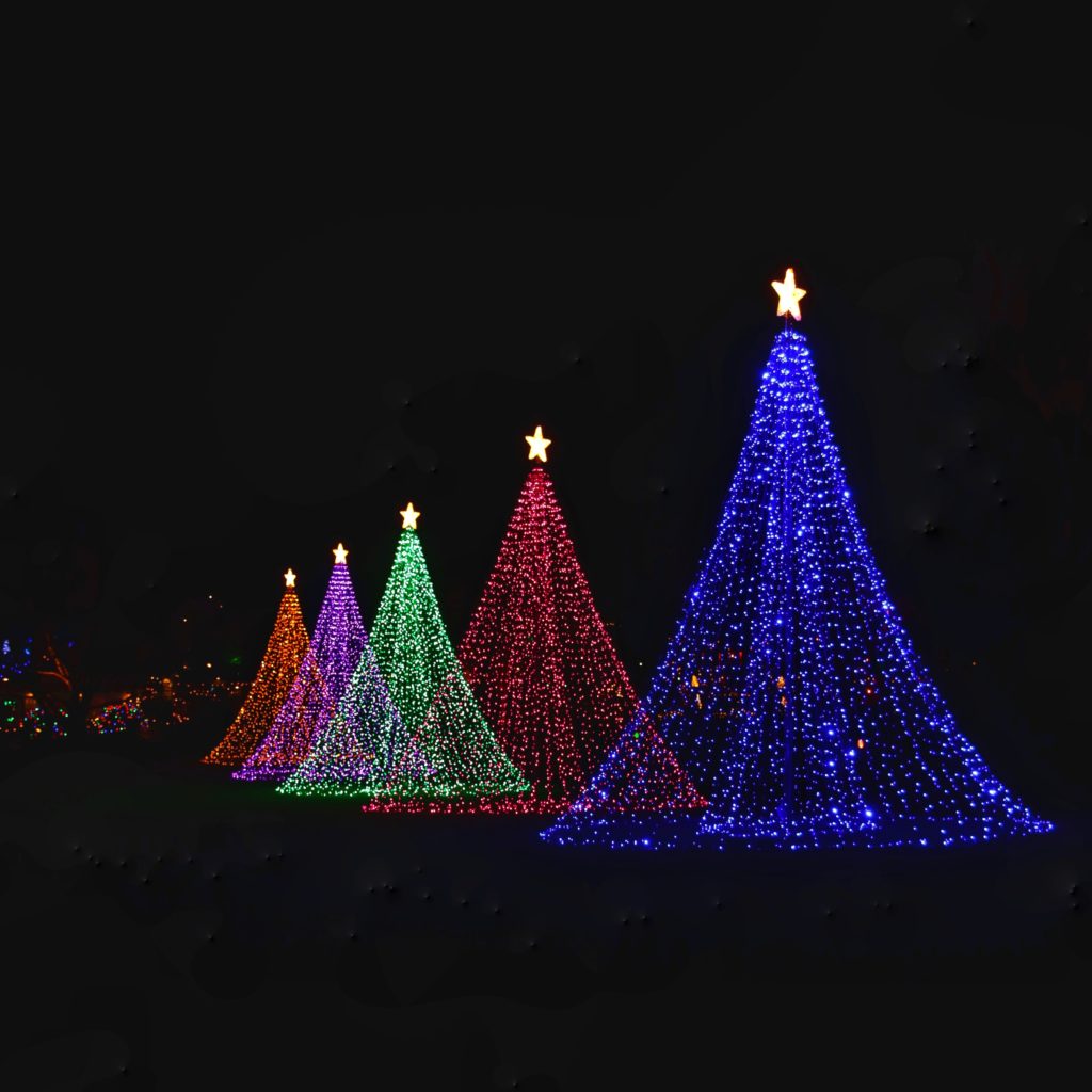 christmas light display