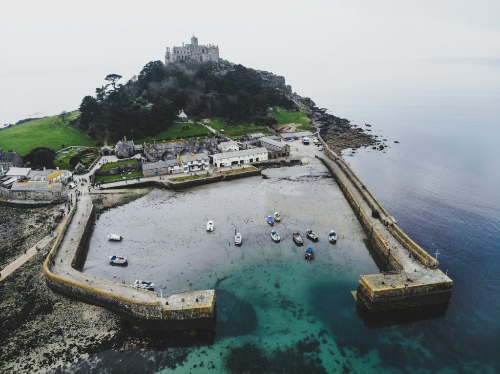 The harbour at St Michael’s Mount

